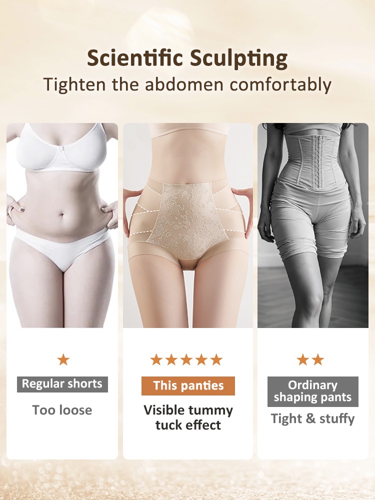 Shaping High Waist Panties Slim & The Waist While Stretching Comfortably To Lift Shapes VEIMIA