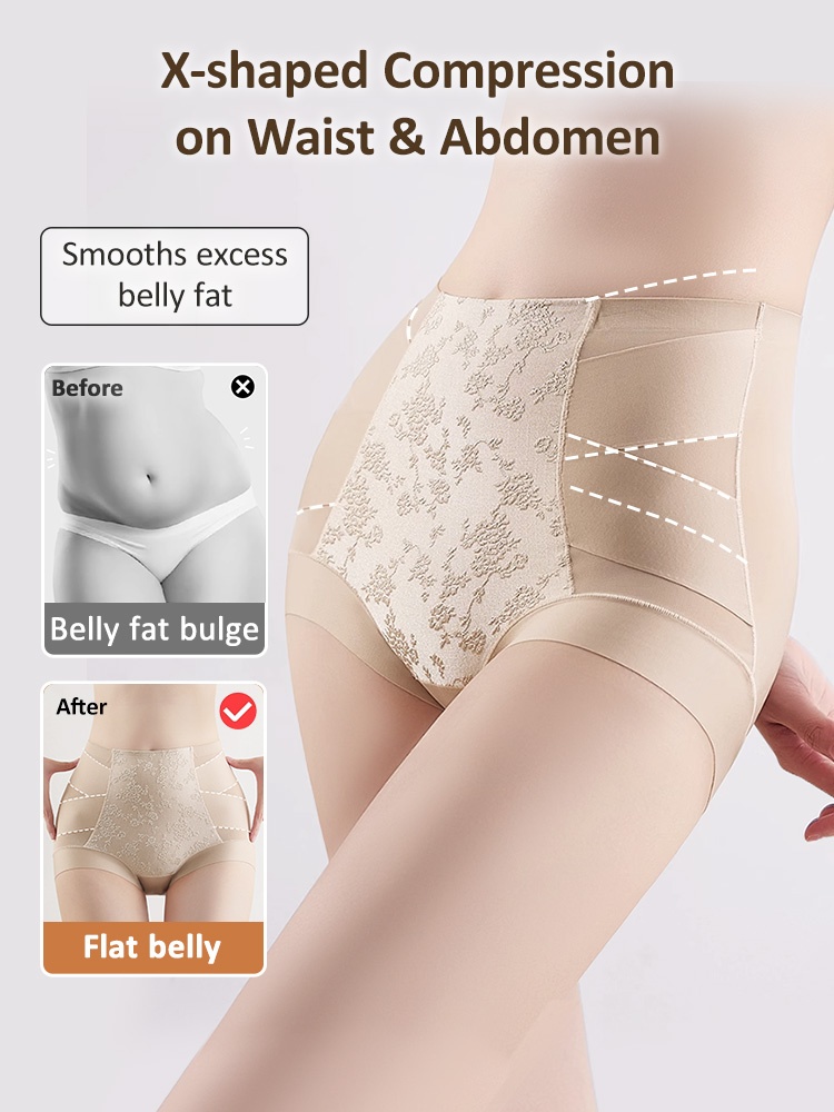 Sculpting High Waist Panties Slim & The Waist While Stretching Comfortably To Lift Curves VEIMIA