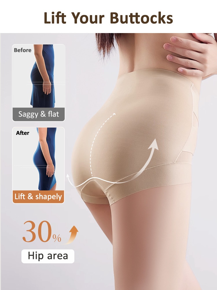 Shaping High Midsection Panties Slim & The Waist While Stretching Comfortably To Lift Contour VEIMIA