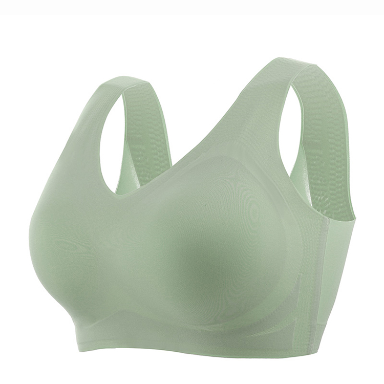Invisible Bralette Comfortable No Wire Support V Neck Bras VEIMIA
