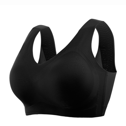 Invisible Seamless Bralette Comfortable No Wire V Neck Bra VEIMIA