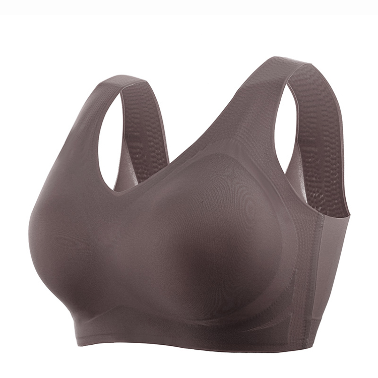 Invisible Bralette Comfortable No Wire Support V Neck Bra VEIMIA