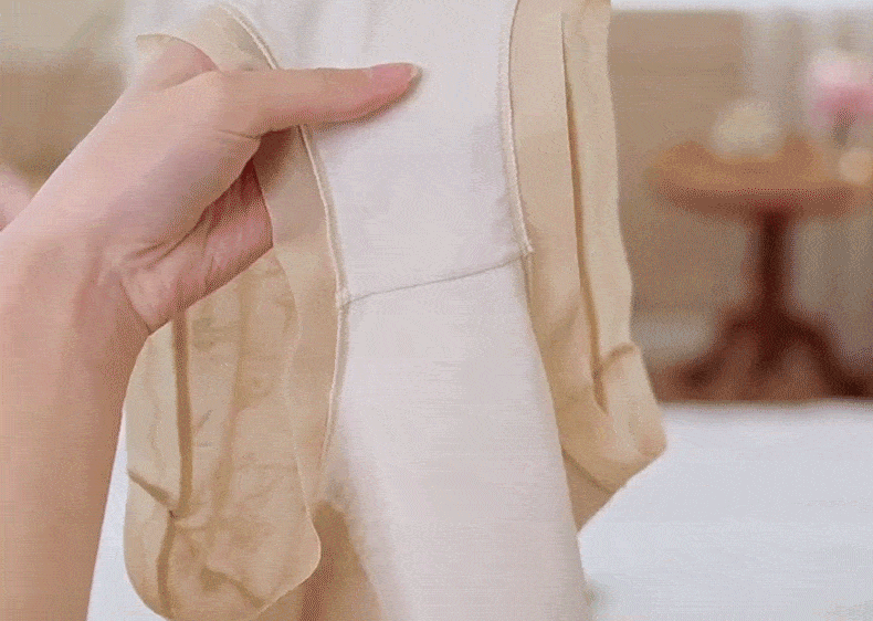 Always Fresh Seamless Jacquard High Waist Panties 10A Silk Crotch Veimia