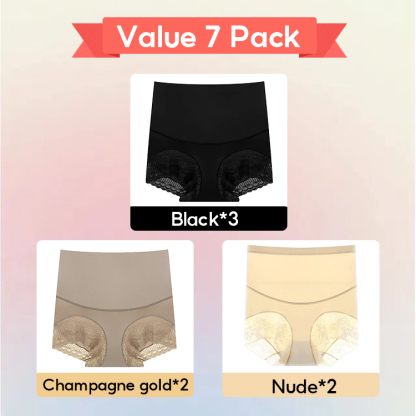 Hot Style Silky High Waist Shaping Underwear Tummy Tucking Panties Lift Hips Body Shaper VEIMIA