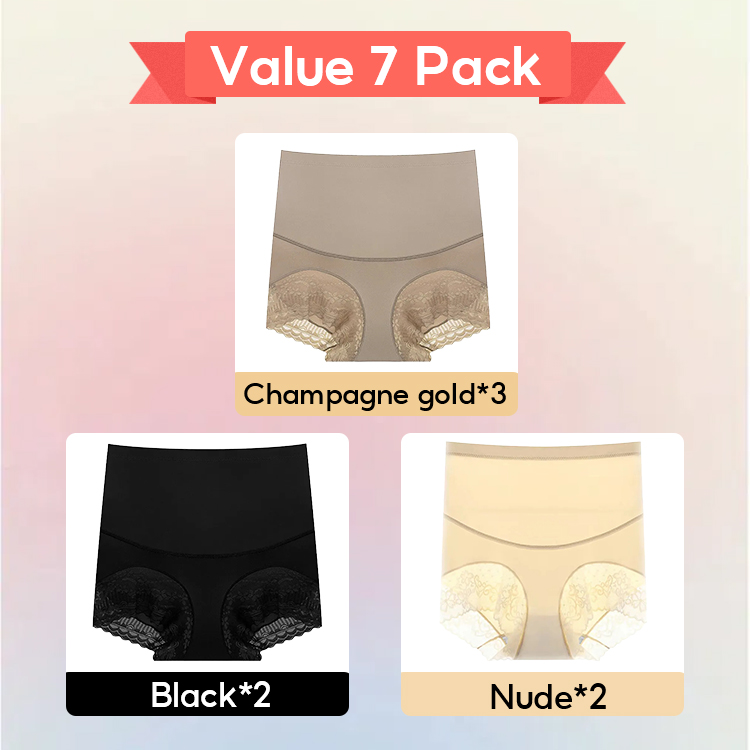 Hot Style Silky High Waisted Shaping Underwear Panties Lift Hips Body Shaper VEIMIA