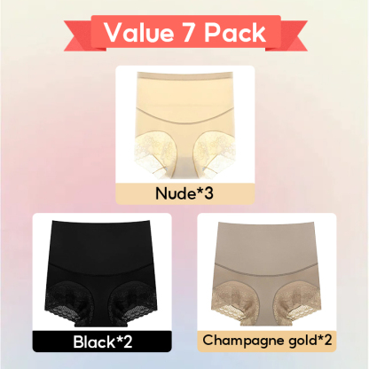 Hot Style Silky High Waisted Underwear Tummy Tucking Panties Lift Hips Body Shaper VEIMIA