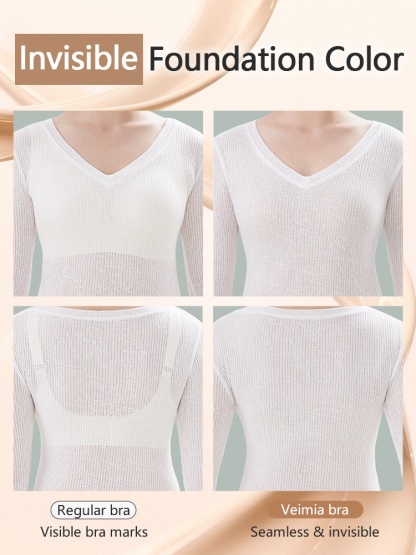 Sleek Seamless Bras Stay Undetectables While Boosting The Figures & Fighting Sags All Day Long VEIMIA