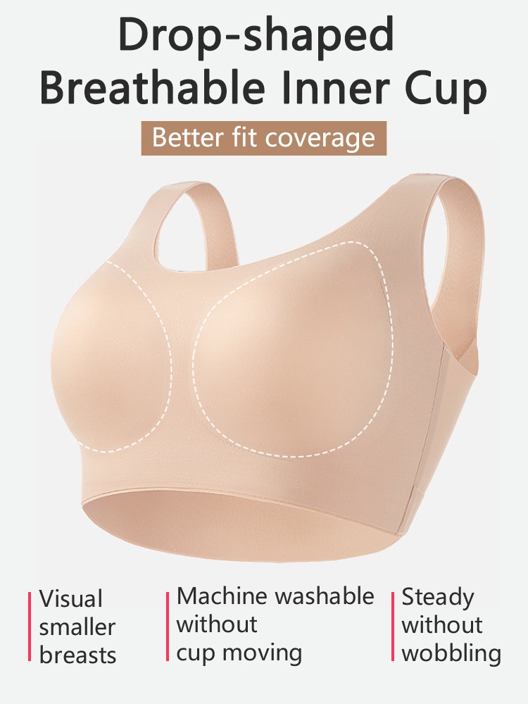 Sleek Seamless Bras Stay Undetectable While Supporting The Figure & Fighting Droop All Day Long VEIMIA