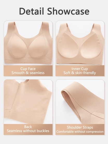 Sleek Seamless Bras Stay Invisible While Boosting The Bust & Fighting Droop All Day Long VEIMIA