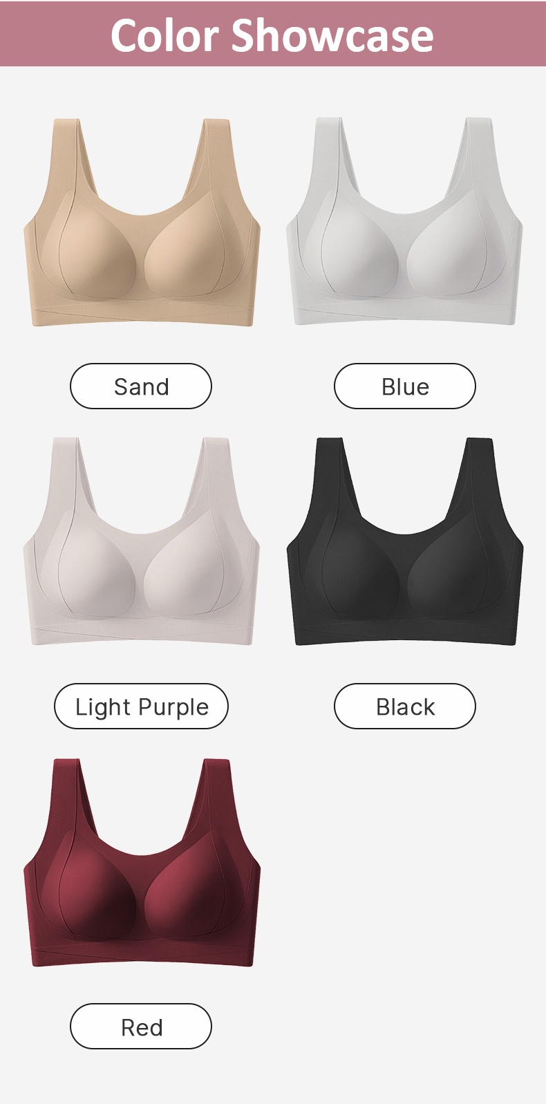 Sleek Seamless Bras Stay Invisible While Boosting The Bust & Fighting Sagging All Day Long VEIMIA