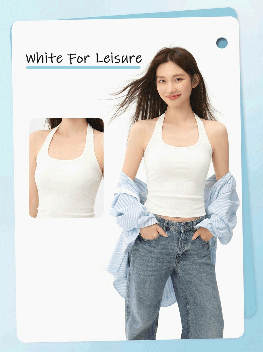 Fitted Tank Tops With Built-in Holds, Breathable Quick-dry Eases For Everyday Wears VEIMIA