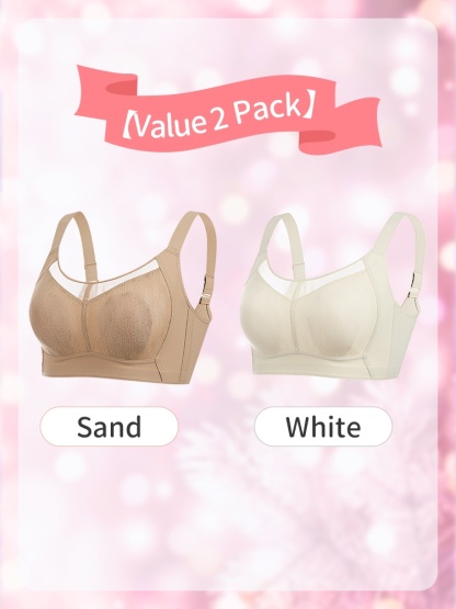 Slimming Minimizer Bras Thin & Supportive Cups Creates Shapely Breasts, No Bounces For Sports Wearing VEIMIA