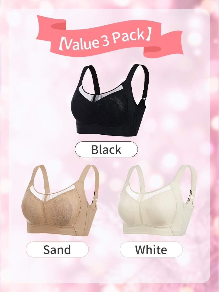 Slimming Minimizer Bras Thin & Supportive Cup Create Shapely Breasts, No Bounce For Sports Wearing VEIMIA