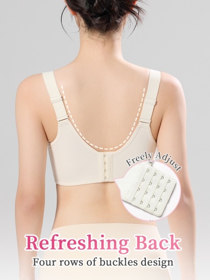 Slimming Minimizer Bra Thin & Supportive Cups Create Shapely Breasts, No Bounces For Sports Wearing VEIMIA