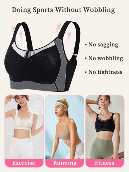 Slimming Minimizer Bras Thin & Supportive Cups Creates Shapely Breasts, No Bounce For Sports Wearing VEIMIA