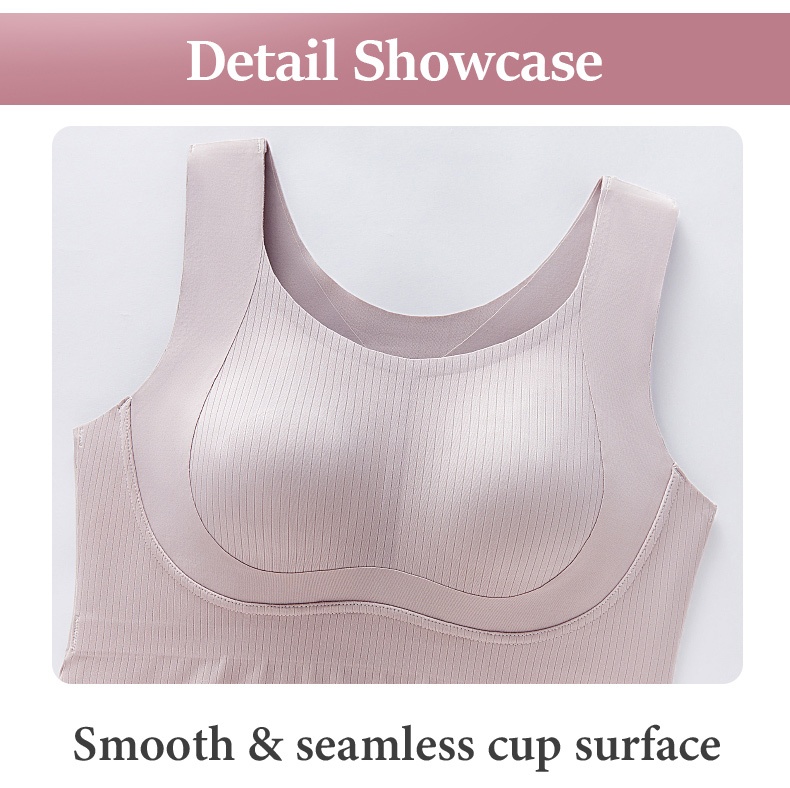 Slimming Tank Tops Bra-free Design & Full Coverages, Smooth Hem For Seamless Comfort Wear VEIMIA