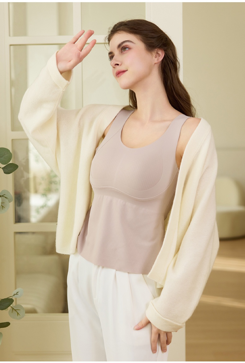 Slimming Tank Top Bra-free Designs & Full Coverages, Smooth Hems For Seamless Comfort Wear VEIMIA