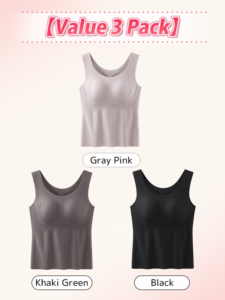 Slimming Tanks Top Bra-free Design & Full Coverage, Smooth Hem For Seamless Comfort Wear VEIMIA