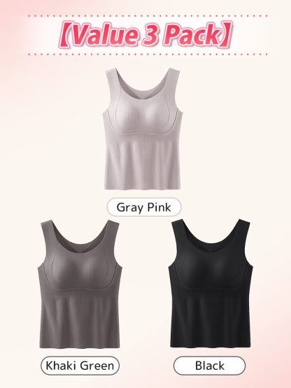 Slimming Tanks Top Bra-free Design & Full Coverage, Smooth Hem For Seamless Comfort Wear VEIMIA