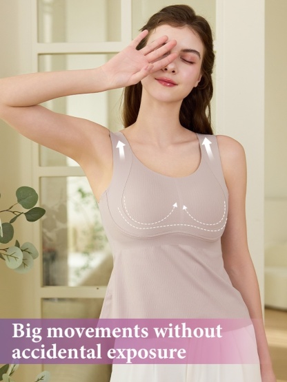 Slimming Tank Tops Bra-free Design & Full Coverage, Smooth Hem For Seamless Comforts Wear VEIMIA