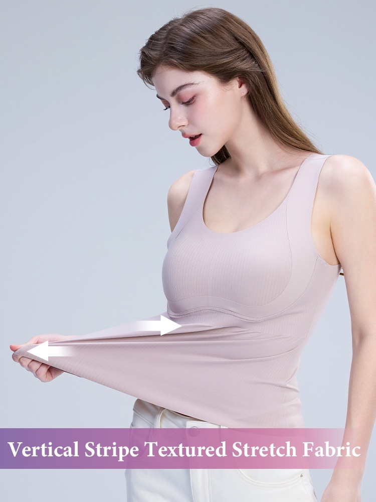 Slimming Tank Top Bra-free Design & Full Coverage, Smooth Hems For Seamless Comforts Wear VEIMIA