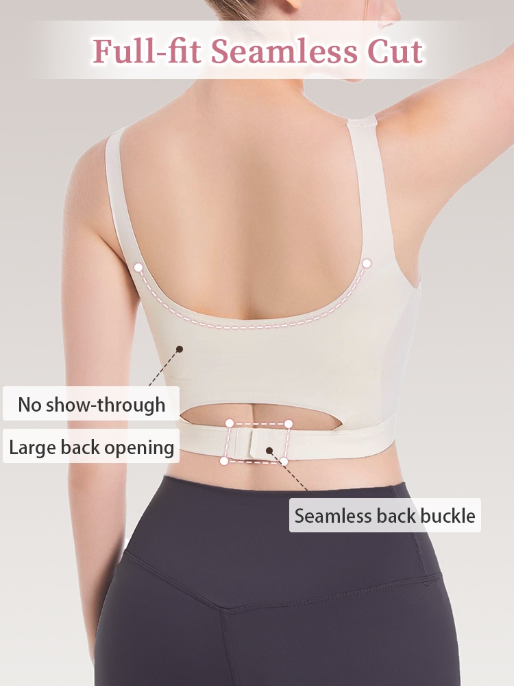 Smoothing Seamless Bra With Flattening & Minimizing Fit, No Ridges & Airy Comfort VEIMIA