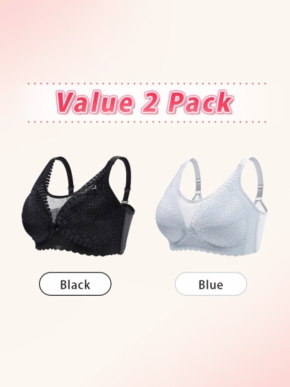 Soft Nursing Bras Front Buckles For Easy Nursing, Pre- & Post-natal Usable & Anti-sagging Support VEIMIA