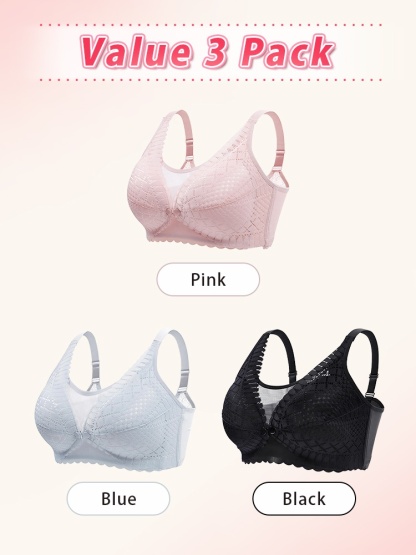 Soft Nursing Bra Front Closures For Easy Breastfeeding, Pre- & Post-natal Usable & Anti-sagging Boost VEIMIA