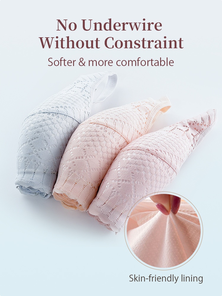 Soft Nursing Bras Front Closures For Easy Nursings, Pre- & Post-natal Usable & Anti-sagging Supports VEIMIA