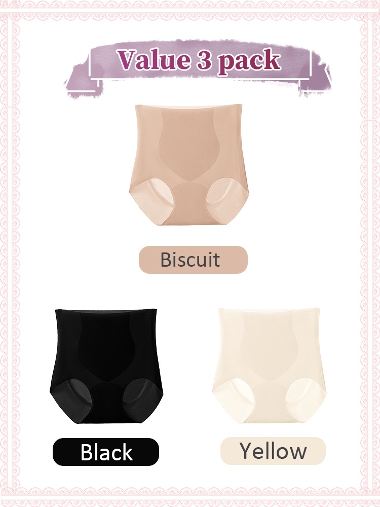 High-Waisted Office Panties: Seamless Invisible Fit, Pinch-Free & Skin-Friendly Fabric VEIMIA