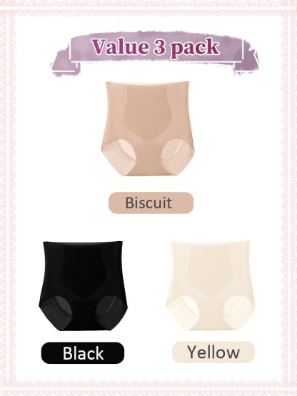 High-Waisted Office Panties: Seamless Invisible Fit, Pinch-Free & Skin-Friendly Fabric VEIMIA