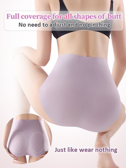 Seamless High-Waisted Panties: Tummy Control Technology & Breathable for Gym Workouts VEIMIA​