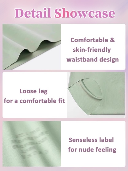 Butt-Enhancing Seamless Panties: High-Waisted No-Pinch, Ideal for Hong Kong Summers VEIMIA​