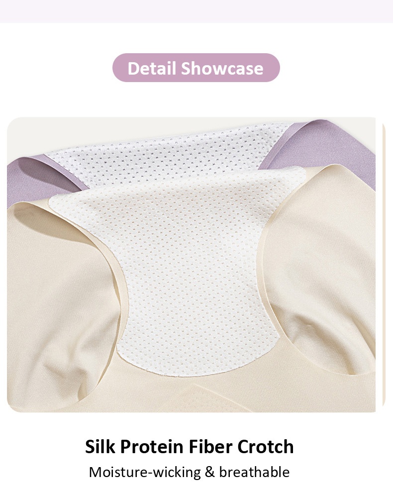 ​3D Contoured Seamless Panties: High-Waisted Tummy Control, Soft Fabric for Hot Singapore Days VEIMIA