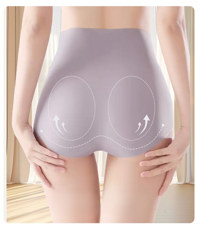 High-Waisted Pinch-Free Panties: Seamless Breathable Fabric for Sensitive Skin in Humidity VEIMIA