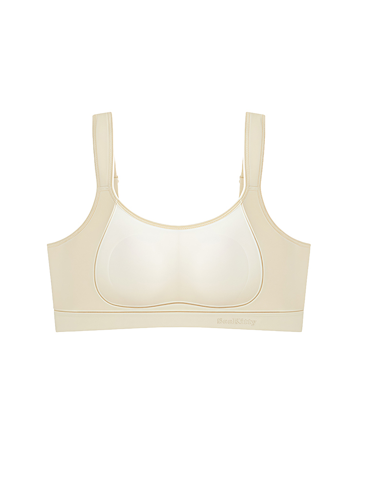 Visual Bra VEIMIA Sports Minimizer Bra Ultra-thin For Visual Slimming, Anti-wobble ...