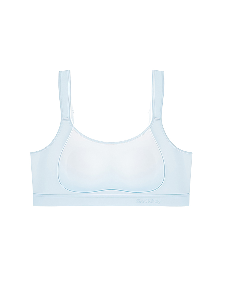 Visual Bra VEIMIA Sports Minimizer Bra Ultra-thin For Visual Slimming, Anti-wobble ...