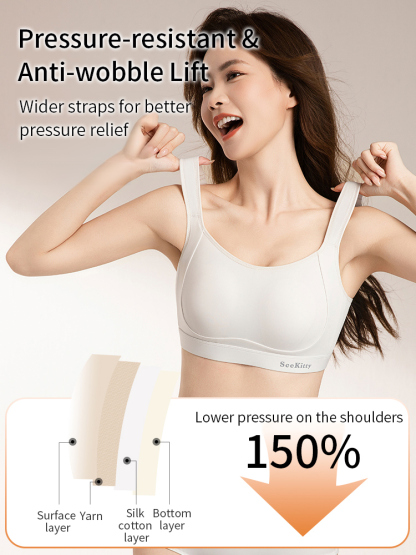 Sport Minimizer Bras: Ultra-thin For Visual Slimming, Anti-wobble Motion Control Support, Lift & Sag Prevention VEIMIA