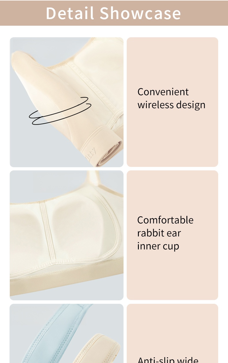 Sports Minimizer Bra: Ultra-thin For Visual Slimming, Anti-wobbles Motion Control Support, Lift & Sag Prevention VEIMIA
