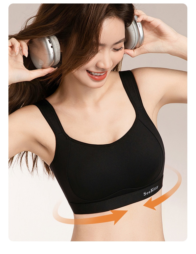 Sports Minimizer Bra: Ultra-thin For Visual Slimming, Anti-wobble Motion Control Support, Lift & Sag Preventions VEIMIA