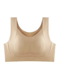 VEIMIA Comfortable Wireless Cami Bra No Buckle, One Piece Breast Minimizer Bra For Daily, Working & Sleeping