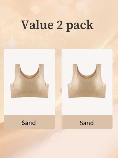 Minimizer Bra No Buckles Cami Comfortable Slimming Odor Resistant VEIMIA​