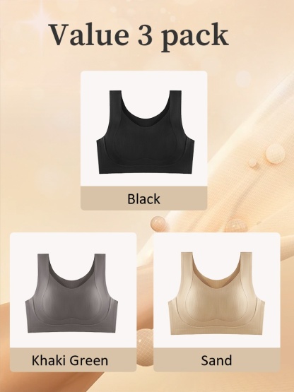 Minimizer Bra No Buckles Cami Comfortable Slimming Wide Band Waist VEIMIA