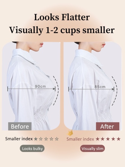 ​Multi-Scenario Minimizer Cami Bra No Buckles Comfortable Slimming Yoga Ready VEIMIA
