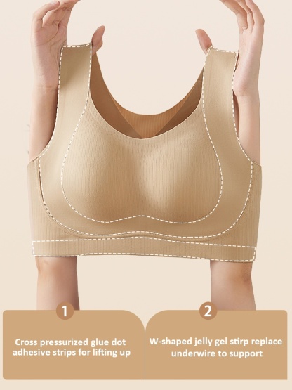 ​No Buckles Minimizer Bra Cami Slimming Comfort Strapless Convertible VEIMIA