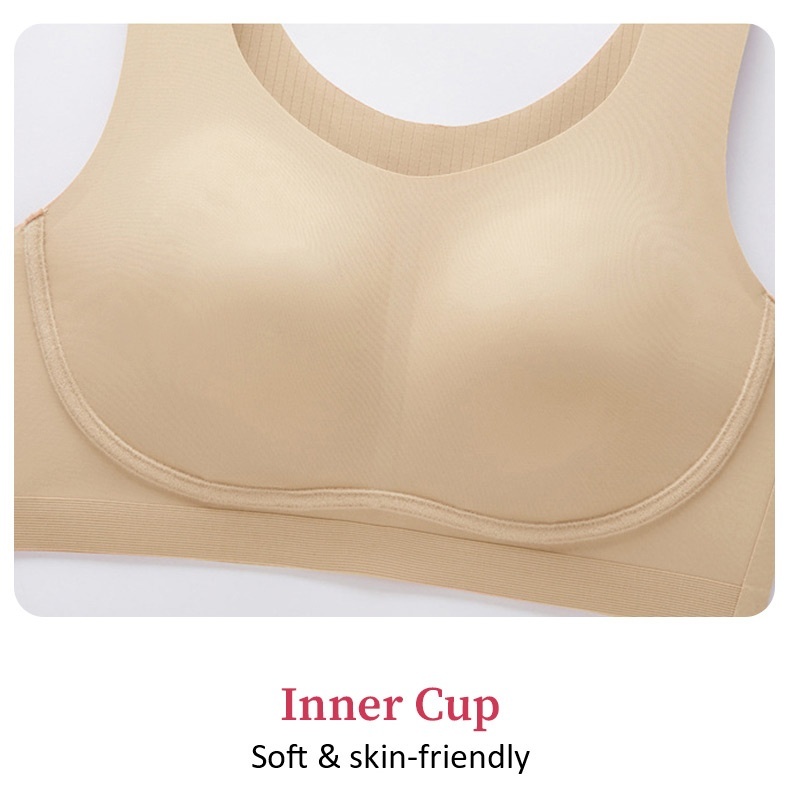 No-Buckle Minimizer Bra Ultra Comfort Cami Slimming Travel 3 in 1 VEIMIA