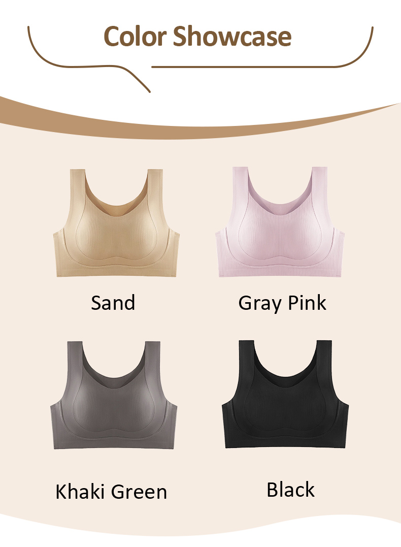 Minimizer Bra Slimming No Buckles Cami Comfort Fast Drying Fabric VEIMIA