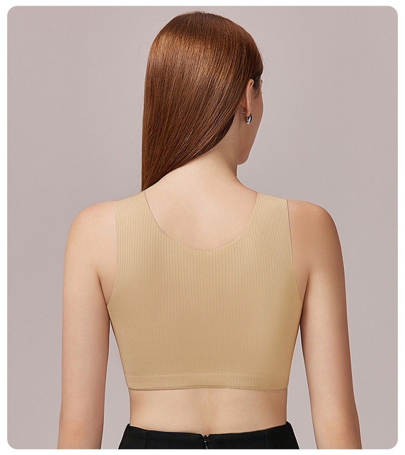 Minimizer Bra Cami Style No Buckles Comfortable Slimming Machine Wash VEIMIA
