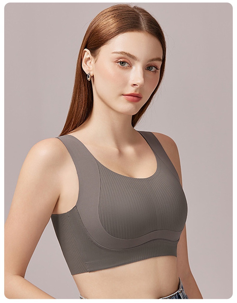 Minimizer Bra Tank Top Comfortable Slimming No Buckles V Back VEIMIA​