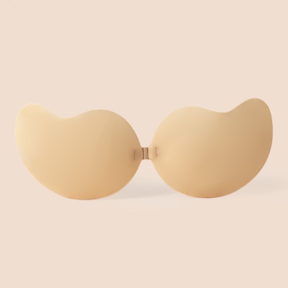 Invisible Stick On Bra Natural Adhesive Push Up Sticky Nipple Covers For Backless Dress VEIMIA